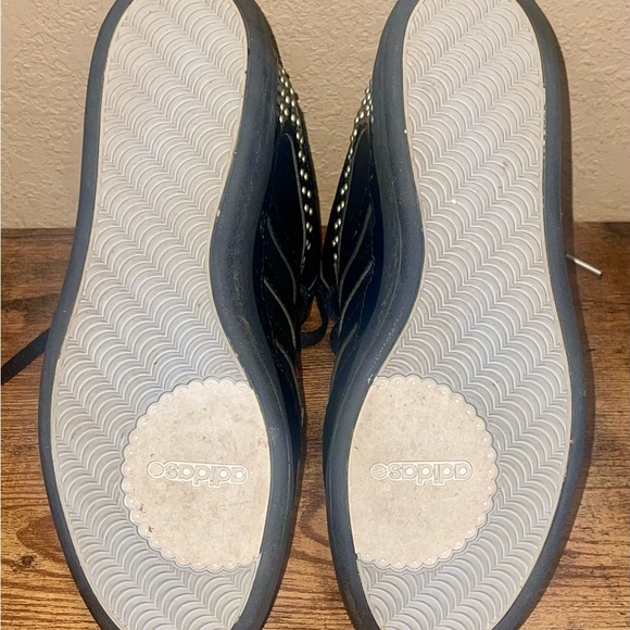 adidas Women's Black High-Top Wedge Sneakers - Picture 5 of 6